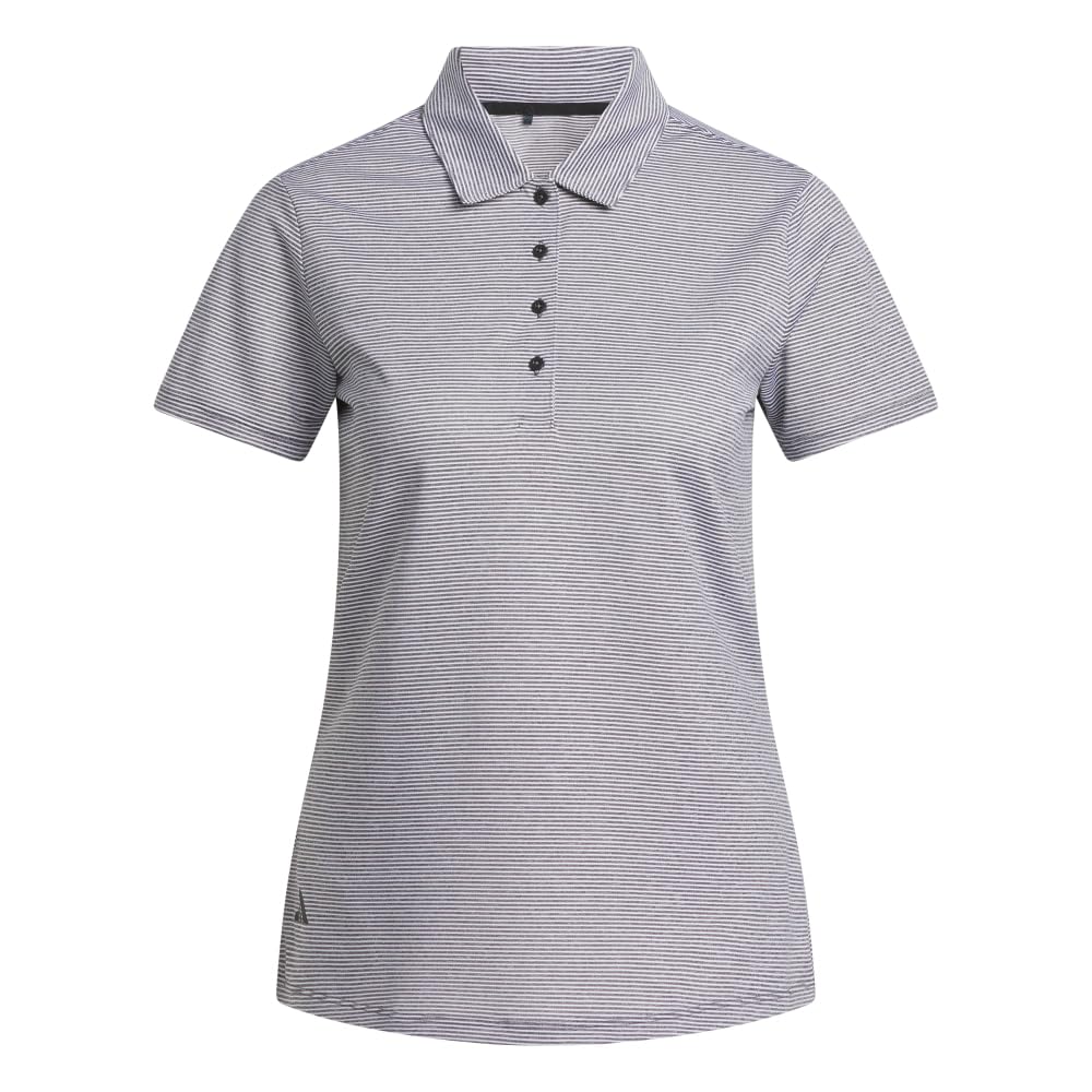 adidas Women’s Ottoman Polo Shirt, Black, X-Small