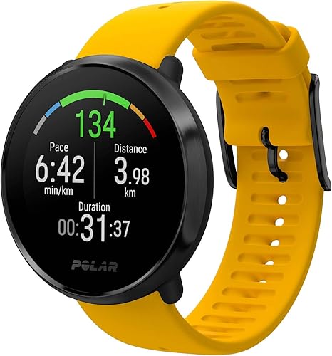 fitness watch with gps and heart rate monitor