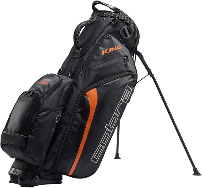 Cobra KING LTD Golf Stand Bag Black/Orange Amazon.co.uk Clothing