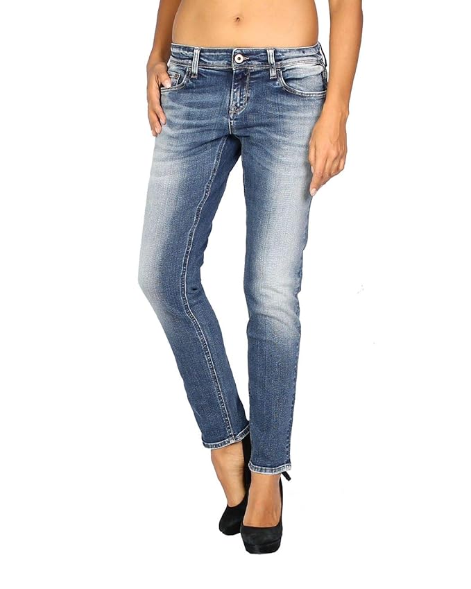 MELTIN'POT - Damen Jeans Maelle - Regular Loose - Länge 29