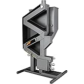 US Stove GW1949 Wiseway Non-Electric Pellet Stove | Alloy Steel, 40000 btus, Heats Up To 2000 sq ft, 60 lb Hopper, Up To 30 hr Burn, 3 in Venting, Freestanding