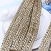 QIYUN.Z (TM Swarovski Multiple Layers Black Chains Twisted Women's Choker Bib Necklace Fashion