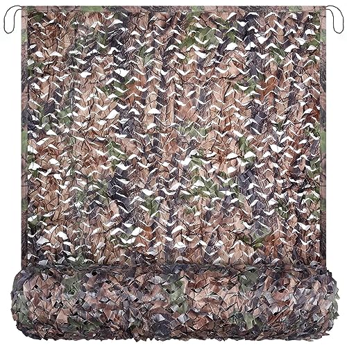 Yeacool Camouflage Netting Bionic Leaves 6.5ft x 10ft