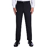 Geoffrey Beene Men's Tuxedo Dress Pants, Black, Multiple Sizes, Polyester Rayon Blend