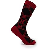 Timeless Tartans Wool/Cashmere Dress Socks, Classic Collegiate Apparel, Officially Licensed Gift & Clothing Accessories