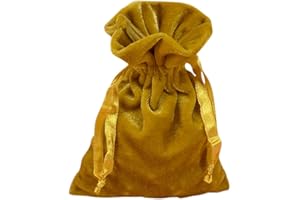 Gold Velvet Tarot Bag 6 x 9 by Paper Mart