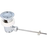 Excenter Ablaufgarnitur mit Gestänge für Waschbecken Ablauf Abfluss