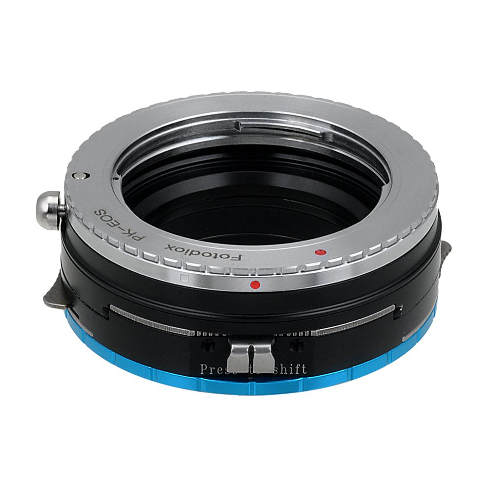 Fotodiox Pro Lens Mount Shift Adapter Pentax K (PK) Mount Lenses to Fujifilm X-Series Mirrorless Camera Adapter - fits X-Mount Camera Bodies such as X-Pro1, X-E1, X-M1, X-A1, X-E2, X-T1