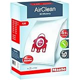 Miele Genuine Vacuum Cleaner AirClean Dust Bags Type FJM Pack of 8