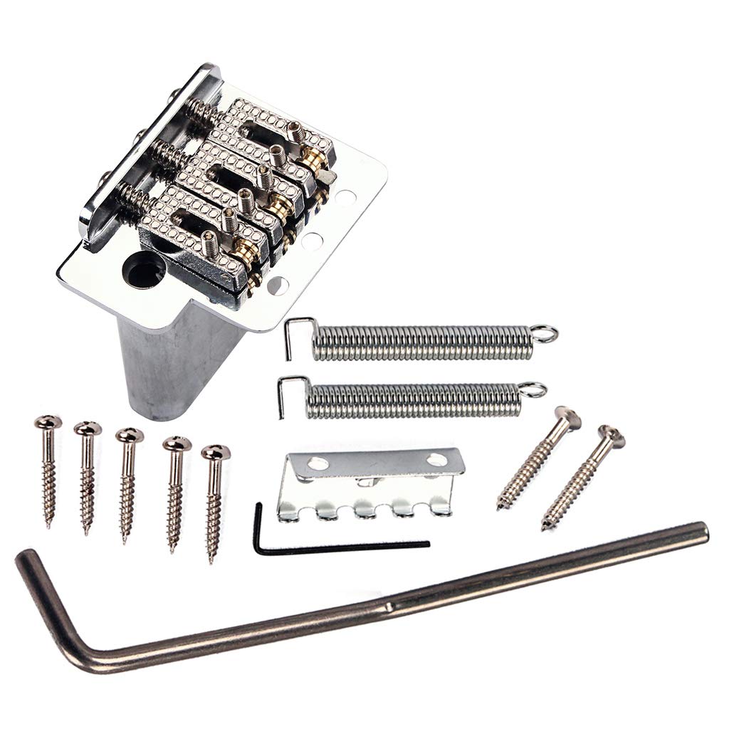 3 String box Guitar Tremolo Bridge Box Guitar Chrome