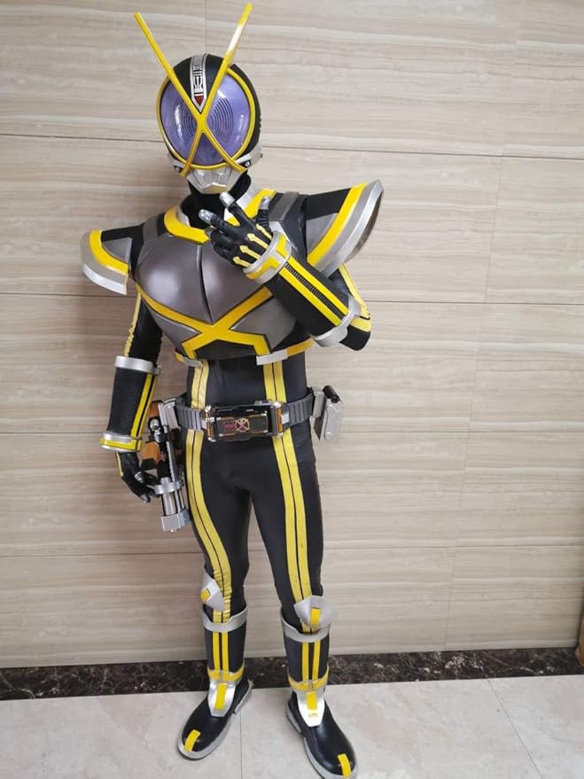 Amazon 仮面ライダーファイズ 仮面ライダーカイザマスク ハロウィン アトラク 変身ベルト コスプレ一式 コスチューム等身大コスプレ 1 1衣装 コスプレ 仮装 通販