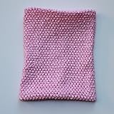Pink Crochet Tutu Top Lined 12 Inches X 10 Inches - Elastic Crochet Top - Crochet Tutu Top