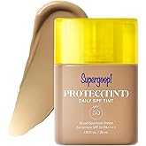 Supergoop! Protec(tint) Daily Skin Tint SPF 50 - Light, Buildable Coverage for Immediately Smooth, Even-Looking Skin - Natura