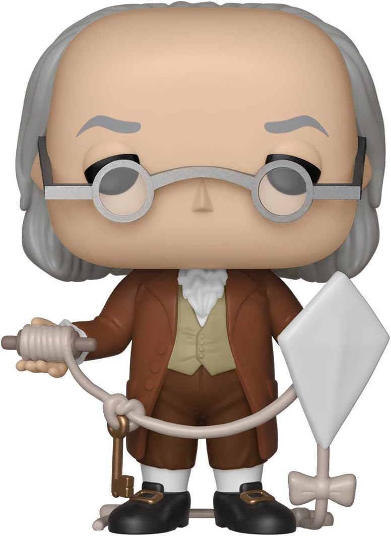 Funko Pop! Icons: History - Benjamin Franklin, Multicolor