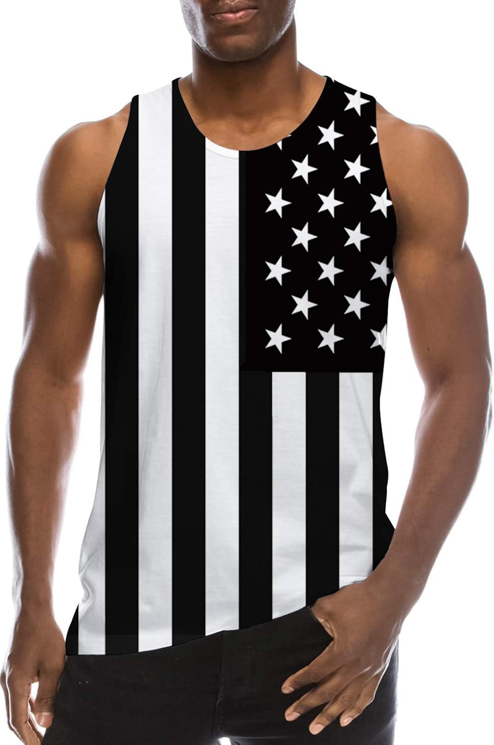 Ahegao Men's Tops Tank 3D Printed Undershirt Funny Jersey Ringer Casual Summer Sleeveless Shirts