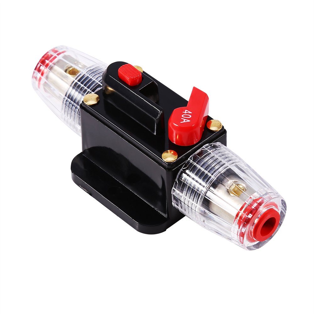 12V DC 40A Circuit Breaker Reset Inverter - For Circuit of Car Stereo or Large Car Electric Appliance - Image 5
