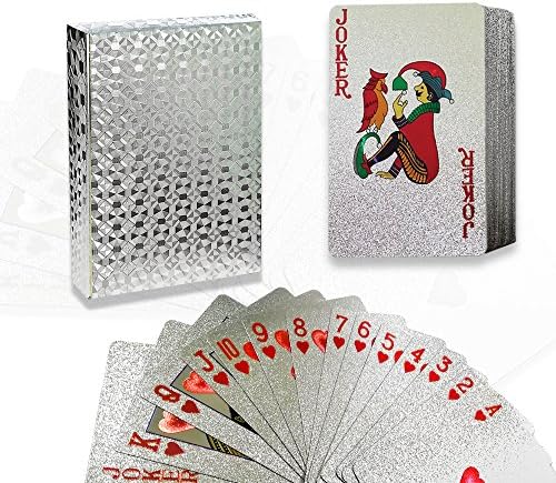 ACELION Waterproof Playing Cards, Plastic Playing Cards, Deck of Cards, Wolf Cards for Gifts