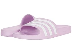 adidas Women's Adilette Aqua Slide Sandal, Clear