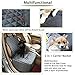 PETTOM Pet Bucket Seat Cover 2 in 1 Pet Front Seat Cover Dog Car Seat Cover Dog Hammock Non-Slip Backing Dog Car Seat Carrier Waterproof Full Protection Seat Protector f (Black)