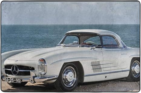 Amazon Co Jp ラグ マット 車 かっこいい カーペット 絨毯 じゅうたん 敷マットインテリア おしゃれ 柄付き 滑り止め リビング 36 X24 ホーム キッチン