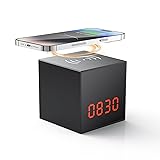LIZVIE Spy Camera Hidden Camera Alarm Clock, Led