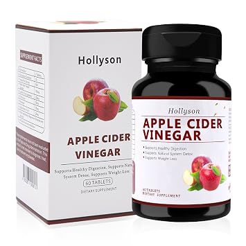 Apple Cider Vinegar Tablets, Weight Loss, Digestion & Detox Support, Premium-Non-GMO and... weight loss