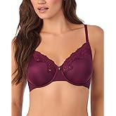 Le Mystere Women's Lace Allure Moulded Unlined Full Coverage Bra
