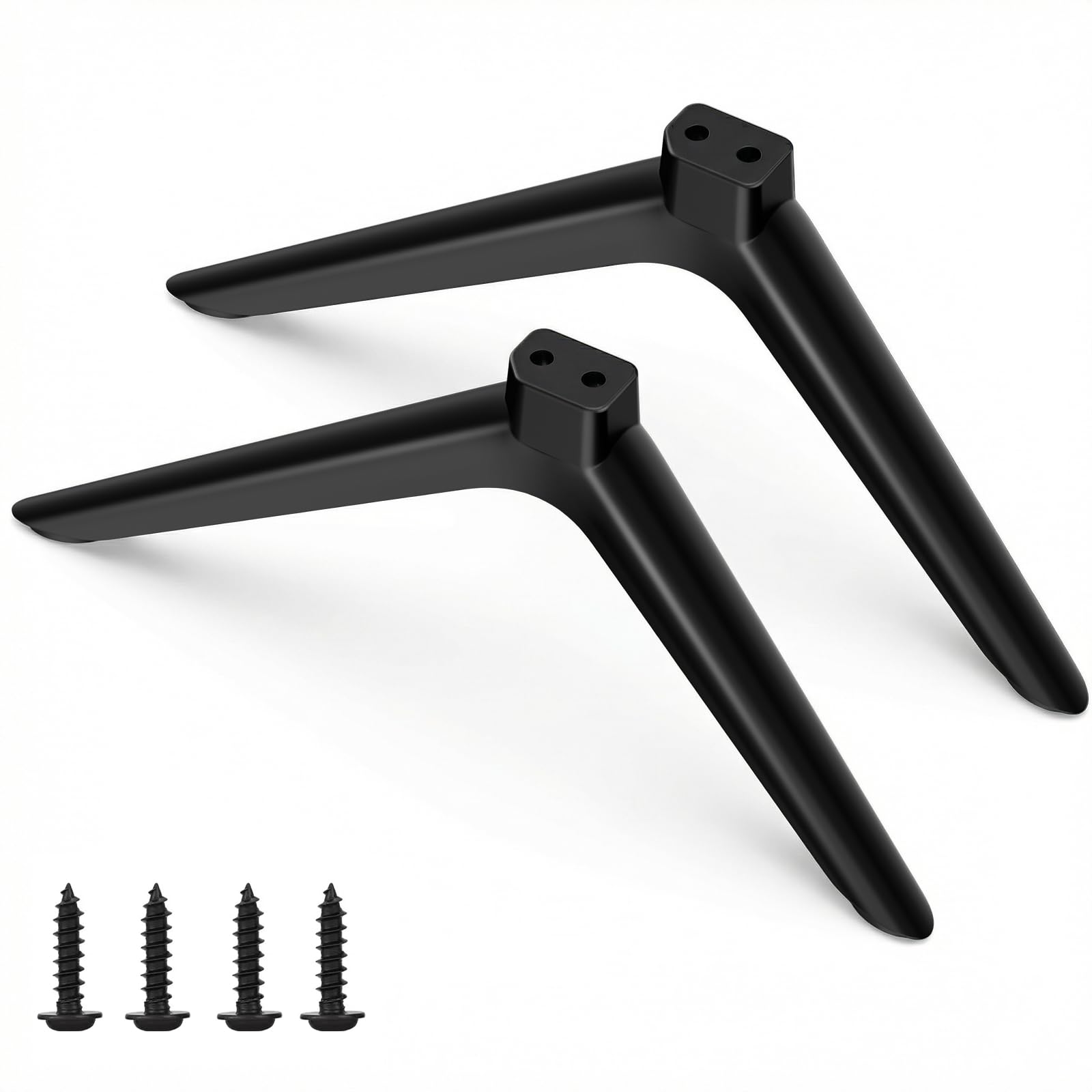 Photo 1 of Yaotieci TV Legs Only for Onn 100012589 100012590 Roku TV Stand Legs, for Onn TV Legs Replacement with Screws, Anti Slip Pads and Instruction, Stable Design and Easy Installation