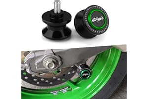 SUPER VICI 8MM Swingarm Spools Fit For Ninja 400 650 1000SX ZX-6R ZX-10R ZX-25R 2023 2024 2025 Rear Frame Stand NINJA 400 650 Swingarm Spools Frame Sliders ZX6R Accessory ZX10R Accessories GN