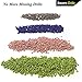 Diamond Painting Accessories Square Diamonds, 20 Colors DIY Bead Replacement for Missing Drills of 5D Diamond Painting Kits Cross Stitch Rhinestone Embroidery