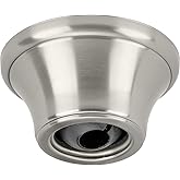 Progress Lighting Ceiling Fan Canopy for Air Pro Ceiling Fans, Ceiling Fan Accessory Compatible with Sloped Ceilings, Steel C