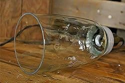 Half Gallon Open Bottom Mason Jar Pendant