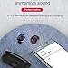True Wireless Earbuds Bluetooth 5.0 with Charging Case,Mini HD Stereo Sound Noise Cancelling in-Ear Headphones,Touch Control IPX7 Waterproof Sports Earphone Built-in Mic for iPhone/Android(Black)