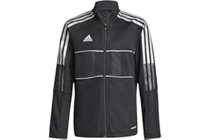 adidas Boys Tiro Reflective Track Top, Black, Small
