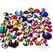 200 pcs 2mm - 6mm Resin round Rhinestones Flatback Mix SIZE & COLOR ~ M1-14