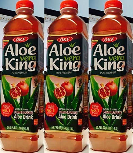 Okf Aloe Vera King Pemegranate Taste Drink 50 7fl Oz | Desertcart Belize