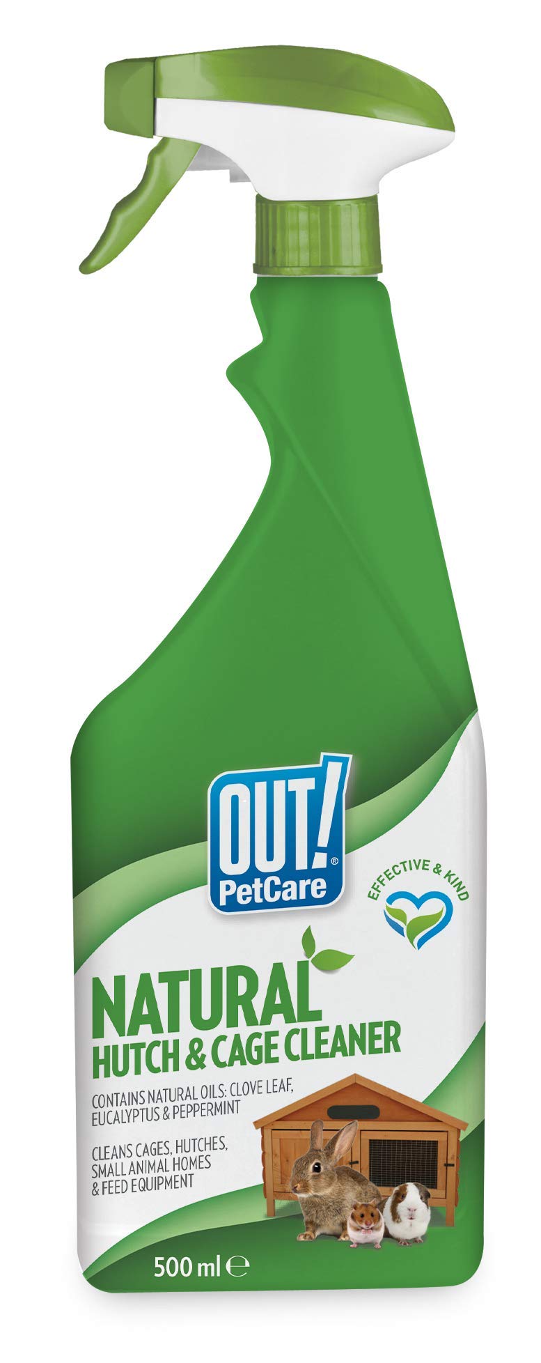 OUT! Cage and Hutch Spray Cleaner, 500 ml