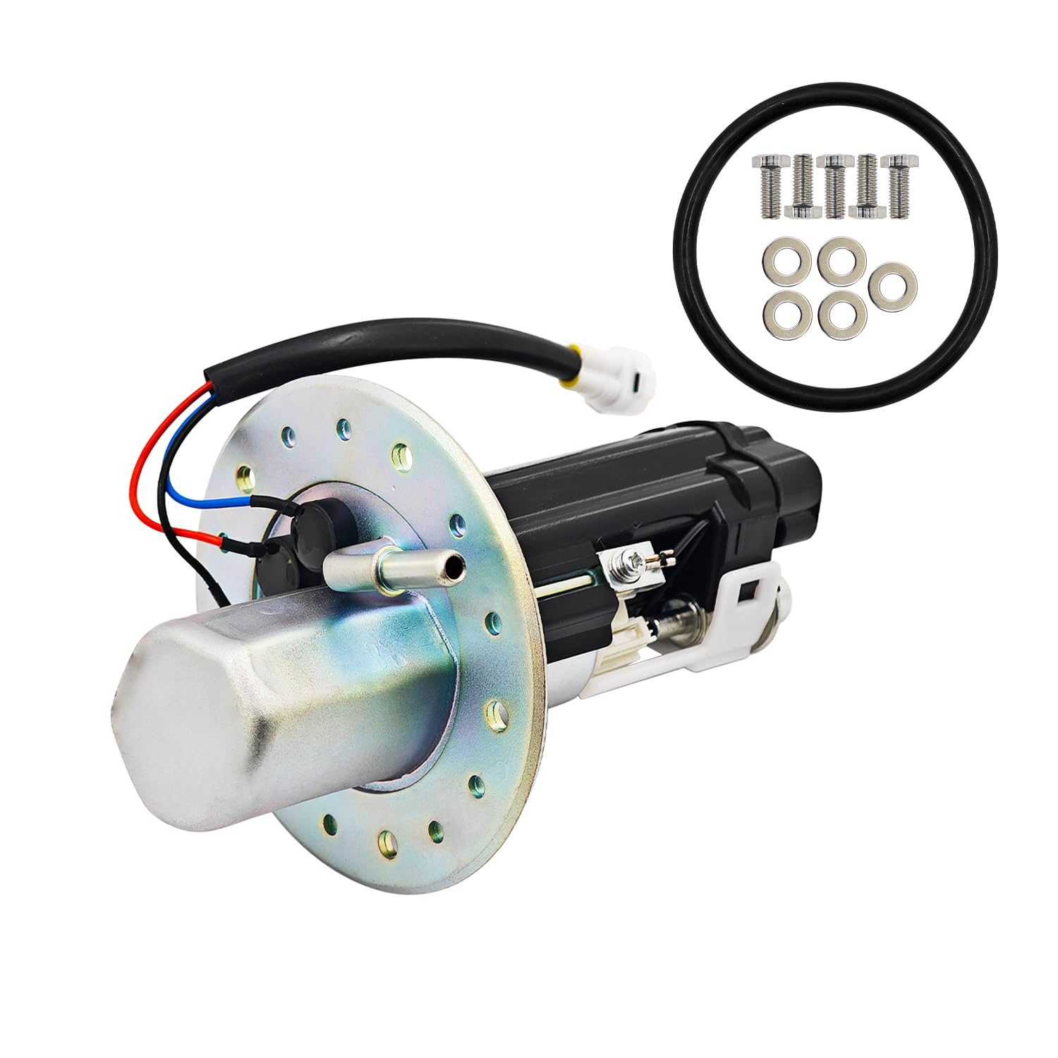Photo 1 of 15100-35F30 Fuel Pump Assembly New Fits for SUZUKI GSXR1000 GSXR1000Z 2003-2004, 2003-2005 SV1000 SV1000S K3 K4, 2003-2007 SV650 SV650A (ABS) SV650S SV650SA (ABS) K3 K4, Pump Assy Gasoline 1510035F30