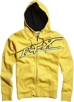 yellow fox racing hoodie