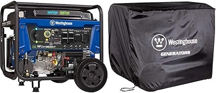 Amazon.com: Westinghouse WGen9500DF Dual Fuel Portable Generator-9500