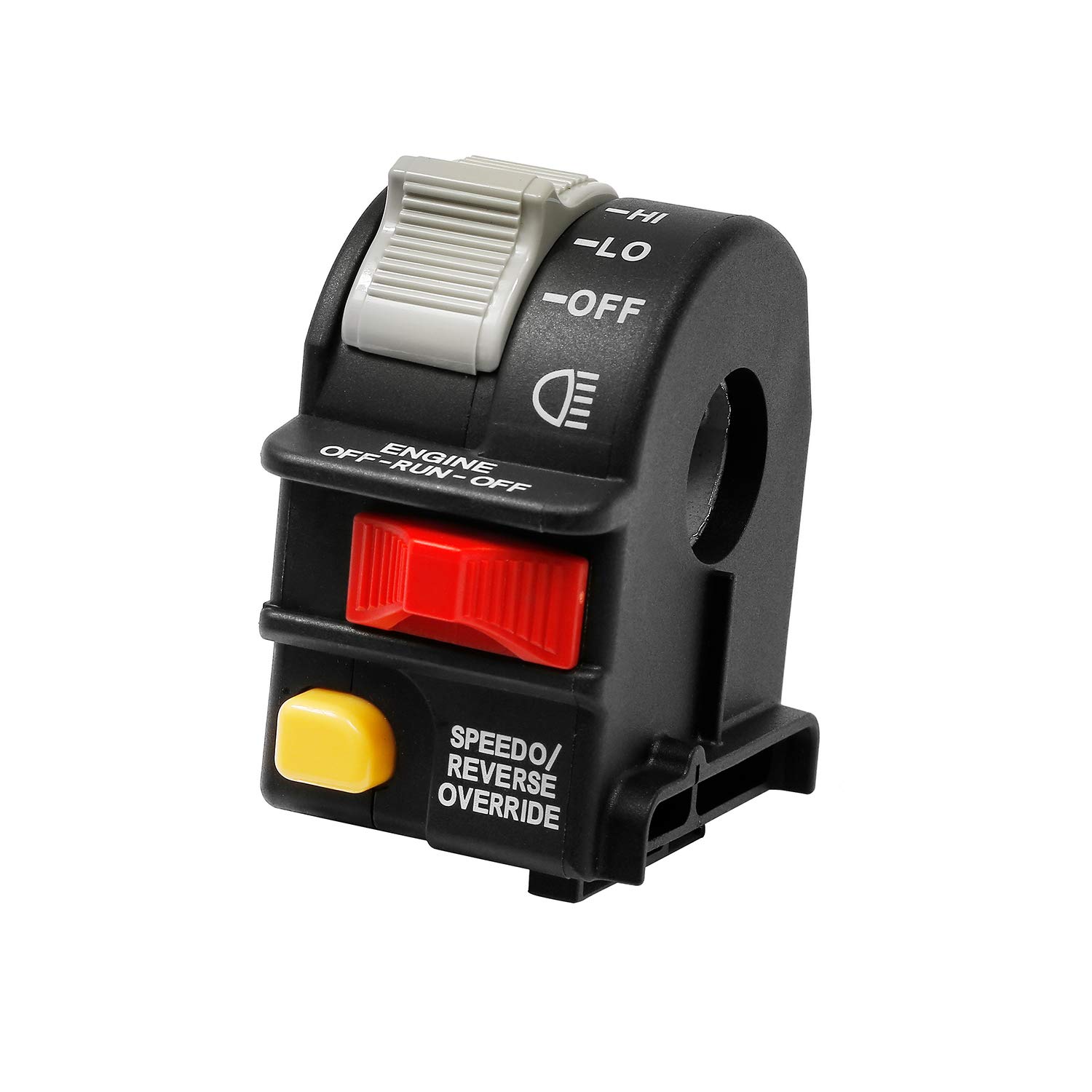 Photo 1 of Handlebar Headlight Switch Hi/Lo/Off Beam Light/Kill/Stop | for 2001-2005 Polaris Sportsman 400 500 700 Magnum 325 330 Scrambler Xpedition Trail Boss ATP | Replaces# 4010591, 4010560, 4010422