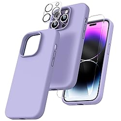 TOCOL [5 in 1 for iPhone 14 Pro Max Case, 2 Screen