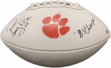 clemson autograph football