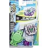 Beyblade Burst Turbo Slingshock Typhon T4 Starter Pack &ndash; Battling Top &amp; Right/Left-Spin Launcher, Age 8+