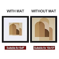 HEART ART 10x10 Picture Frame Set of 9,Display