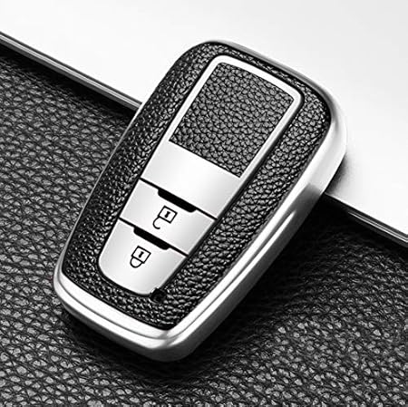 Amazon Ontto トヨタ スマート キーケース キーカバー キーホルダー オシャレ 手触りいい 高級 Toyota C Hr 新型 クラウン 50系 プリウス 70カムリ ランドクルーザー プラド 150 後期 リモコンケース 車用 鍵 保護 カバー シリコン 柔らかい 車 バイク