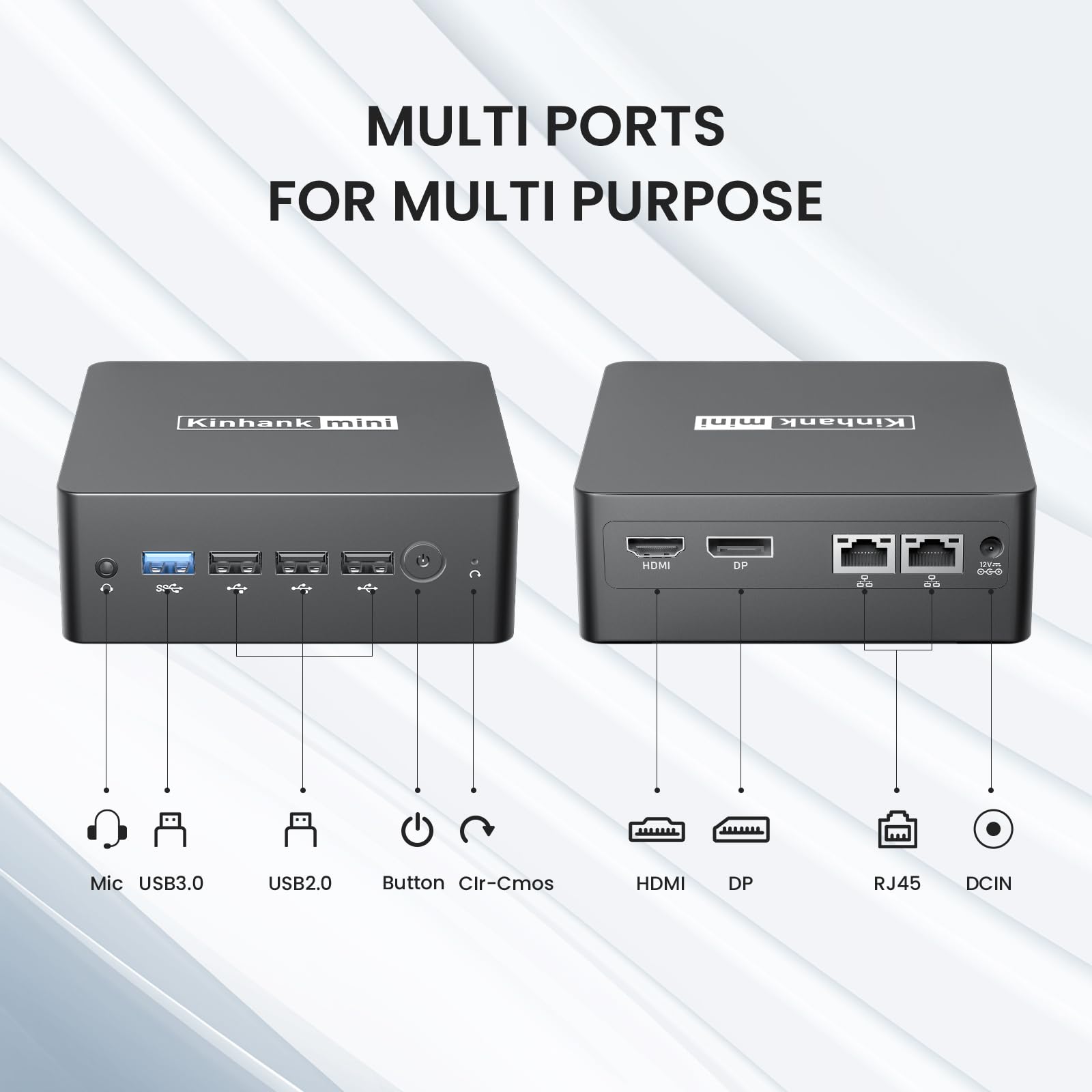 Mini PC Intel N100 (up to 3.4GHz) Mini Computer Windows 11, Small PC 8GB DDR5 256GB SSD,Built in 60,000+Games,4K Dual Display/WiFi 5/BT 4.2/500G External HDD Micro Desktop Computer for Home Office