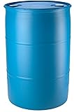 55 Gallon Blue Water Barrel | Solid Mold |2 Inch