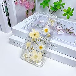 CEOKOK for iPhone 15 Pro Max Case Clear with Real