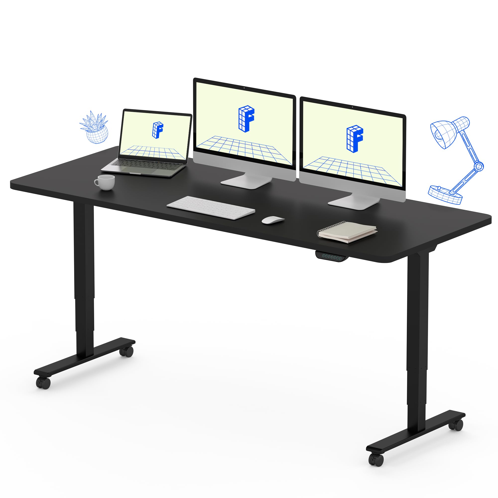 FLEXISPOT E6 Dual Motor 3 Stages Standing Desk
